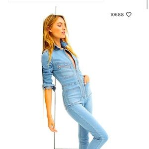 Free People Lennox Jean Jumper